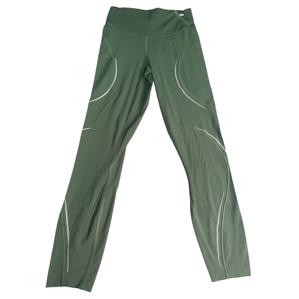 Lululemon Swift Speed High-Rise Tight Reflective Green Running Leggings Size 4